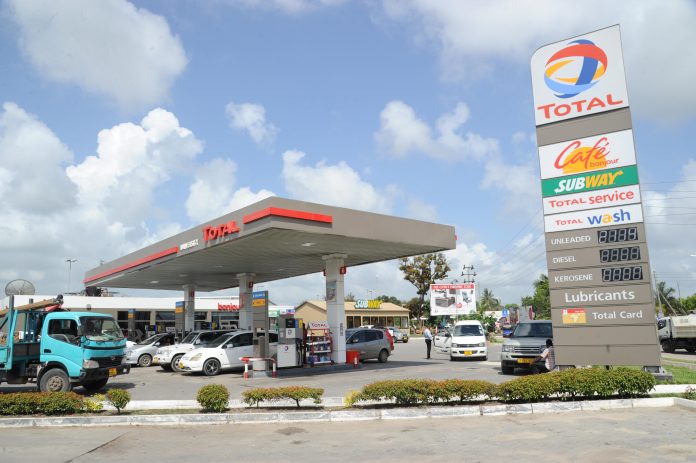 total fuel service station
